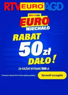 Pogląd oferty "RTV Euro AGD Sklep oferta" - ważna od 01.10.2026