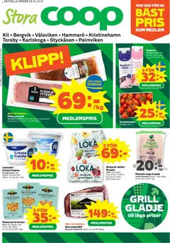 Förhandsgranska reklamblad Stora Coop erbjudanden från butik Stora Coop gäller från 25/05/2026