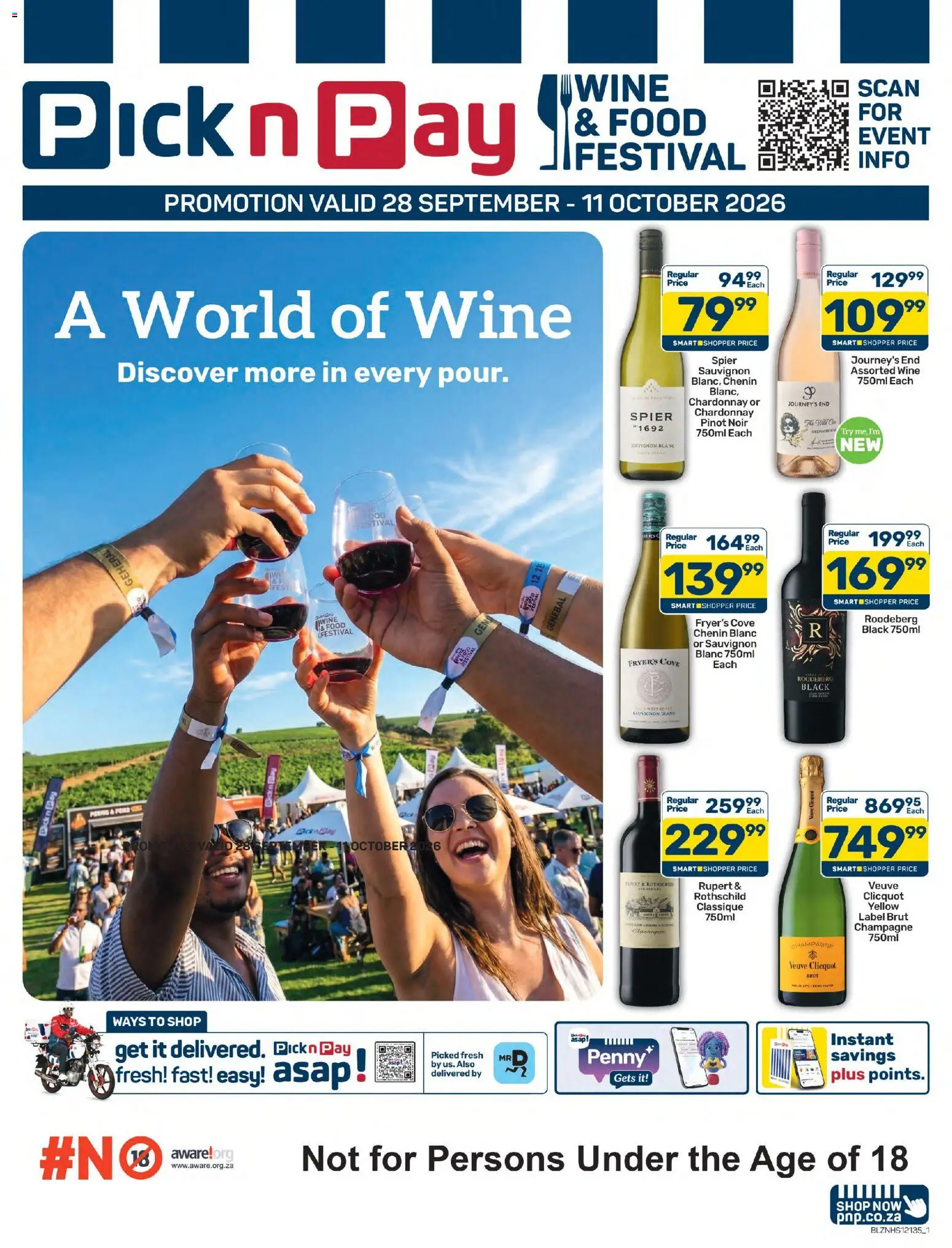 Preview of Pick n Pay flyer valid from 28/09/2026