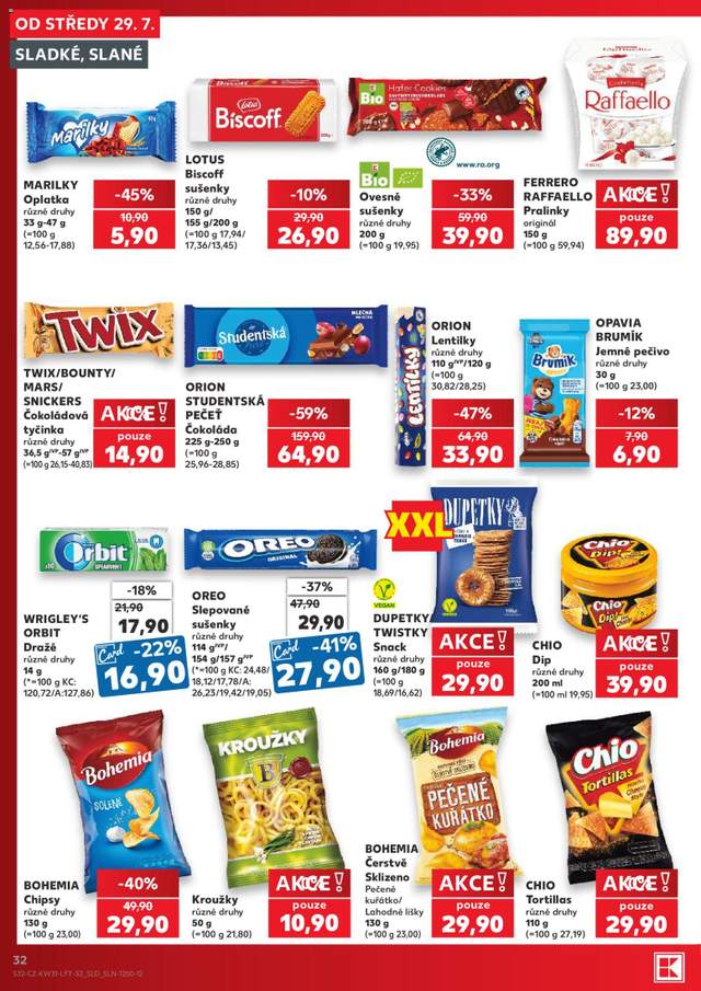 Nový Kaufland leták od 29.07.