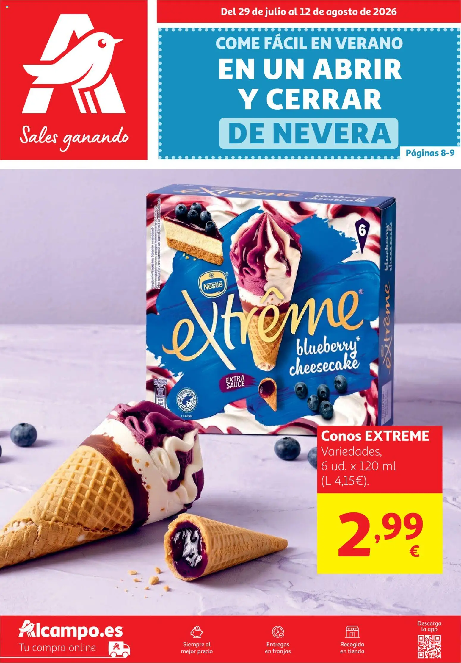 Vista previa del folleto de la tienda Alcampo válido desde el 29/07/2026 