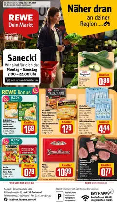 Vorschau von dem Prospekt des Geschäftes Rewe, gültig ab dem 27.07.2026