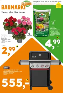 Vorschau von dem Prospekt des Geschäftes Globus Baumarkt, gültig ab dem 17.05.2026