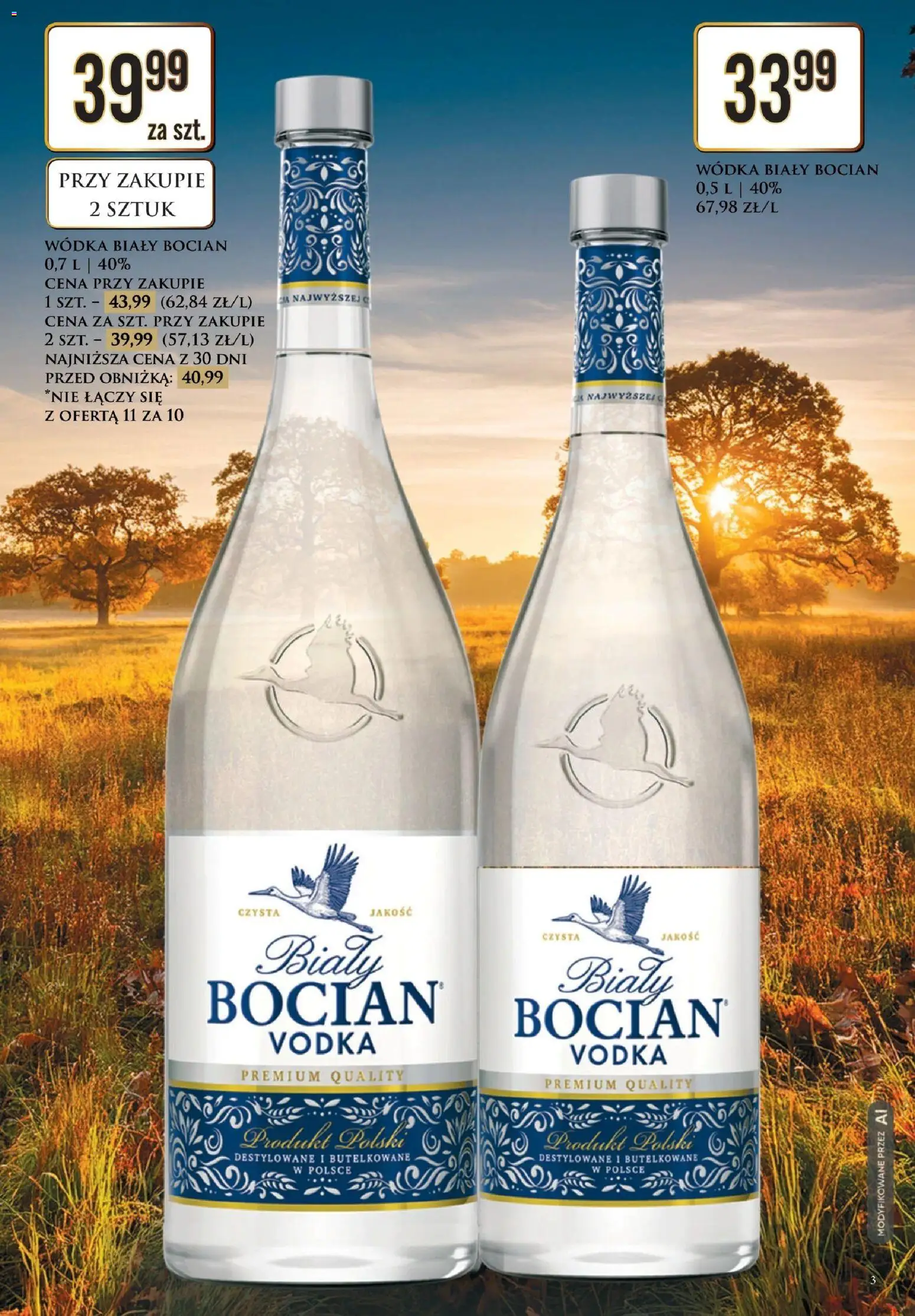 Pogląd gazetki "Dino gazetka - Katalog alkoholowy" ze sklepu Dino ważnej od 19.10.2026 - Wódka, Vodka, Biały Bocian