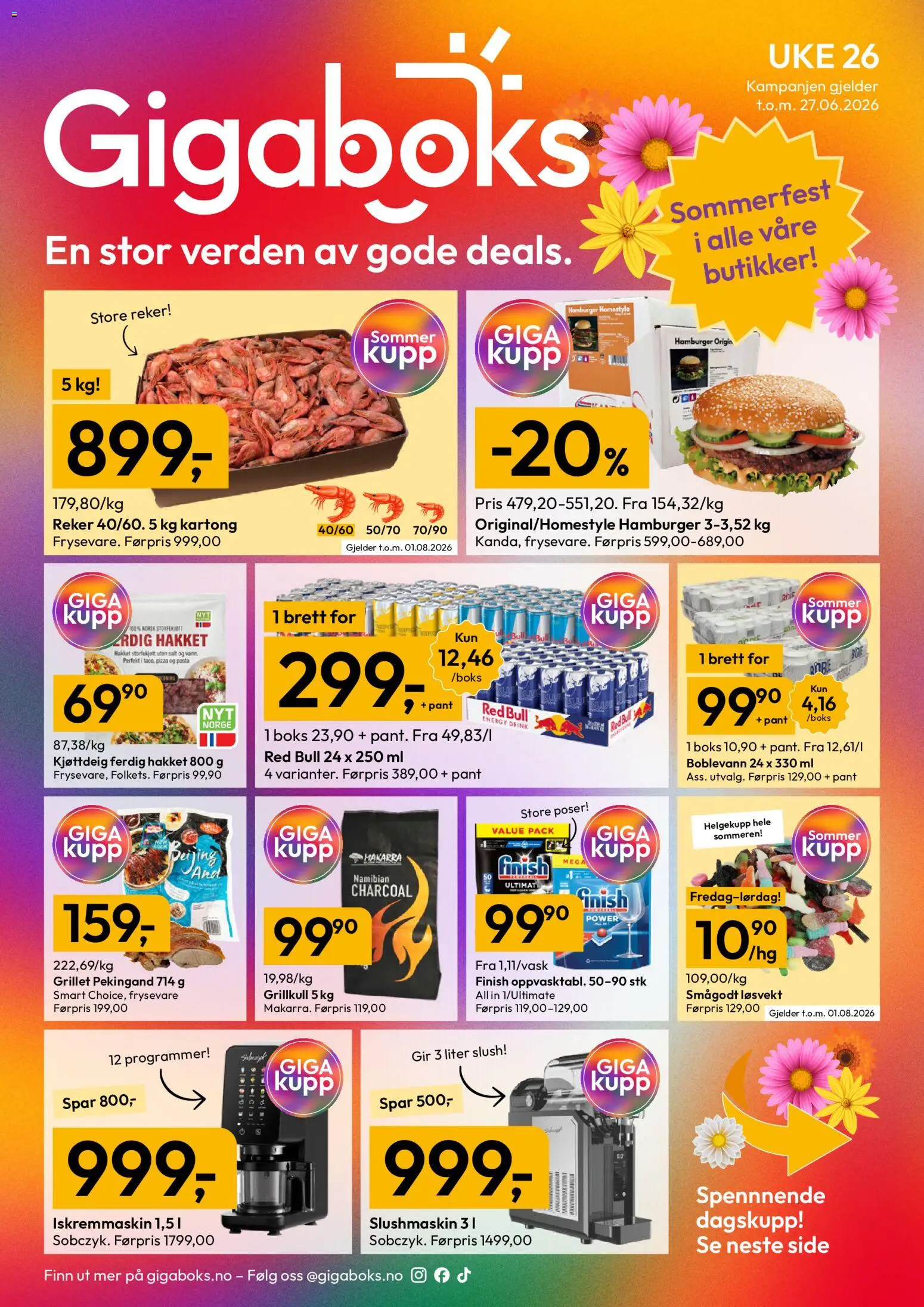Forhåndsvis Gigaboks kundeavis fra butikk Gigaboks gyldig fra 21/06/2026
