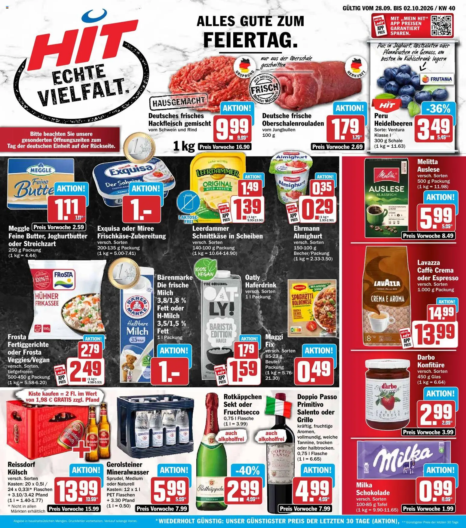 Vorschau von dem Prospekt des Geschäftes HIT, gültig ab dem 28.09.2026
