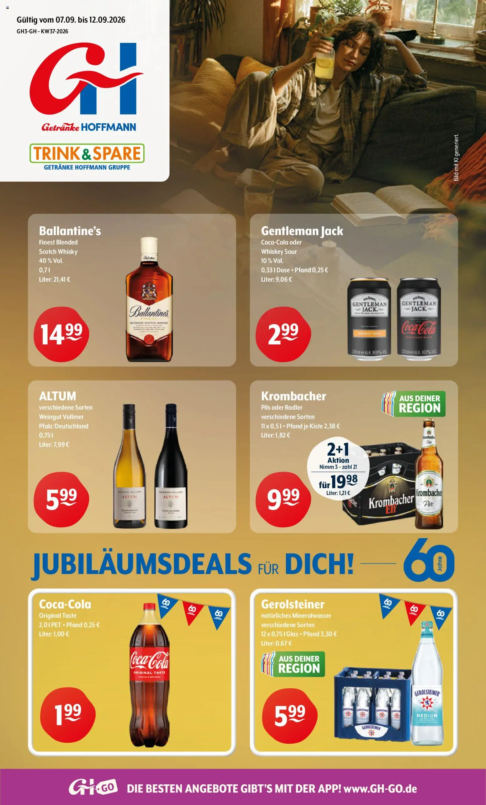 Vorschau von dem Prospekt des Geschäftes Trink und Spare, gültig ab dem 07.09.2026