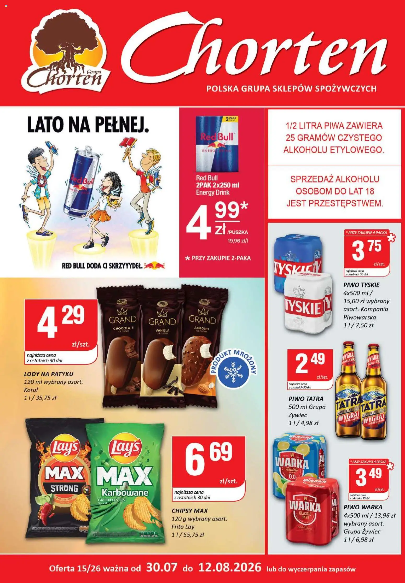 Pogląd gazetki "Chorten gazetka - Plakat" ze sklepu Chorten ważnej od 30.07.2026