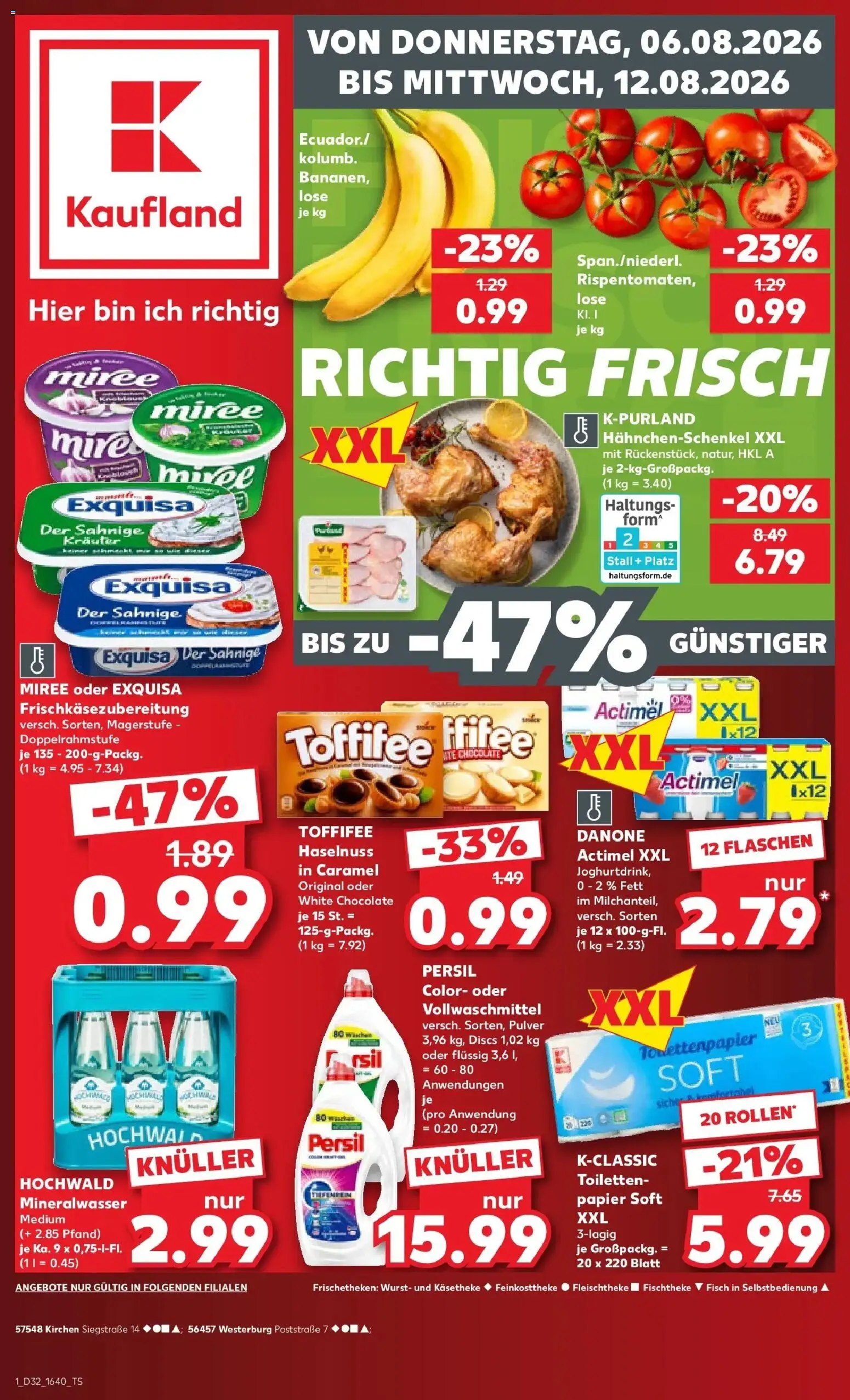 Vorschau von dem Prospekt des Geschäftes Kaufland, gültig ab dem 06.08.2026