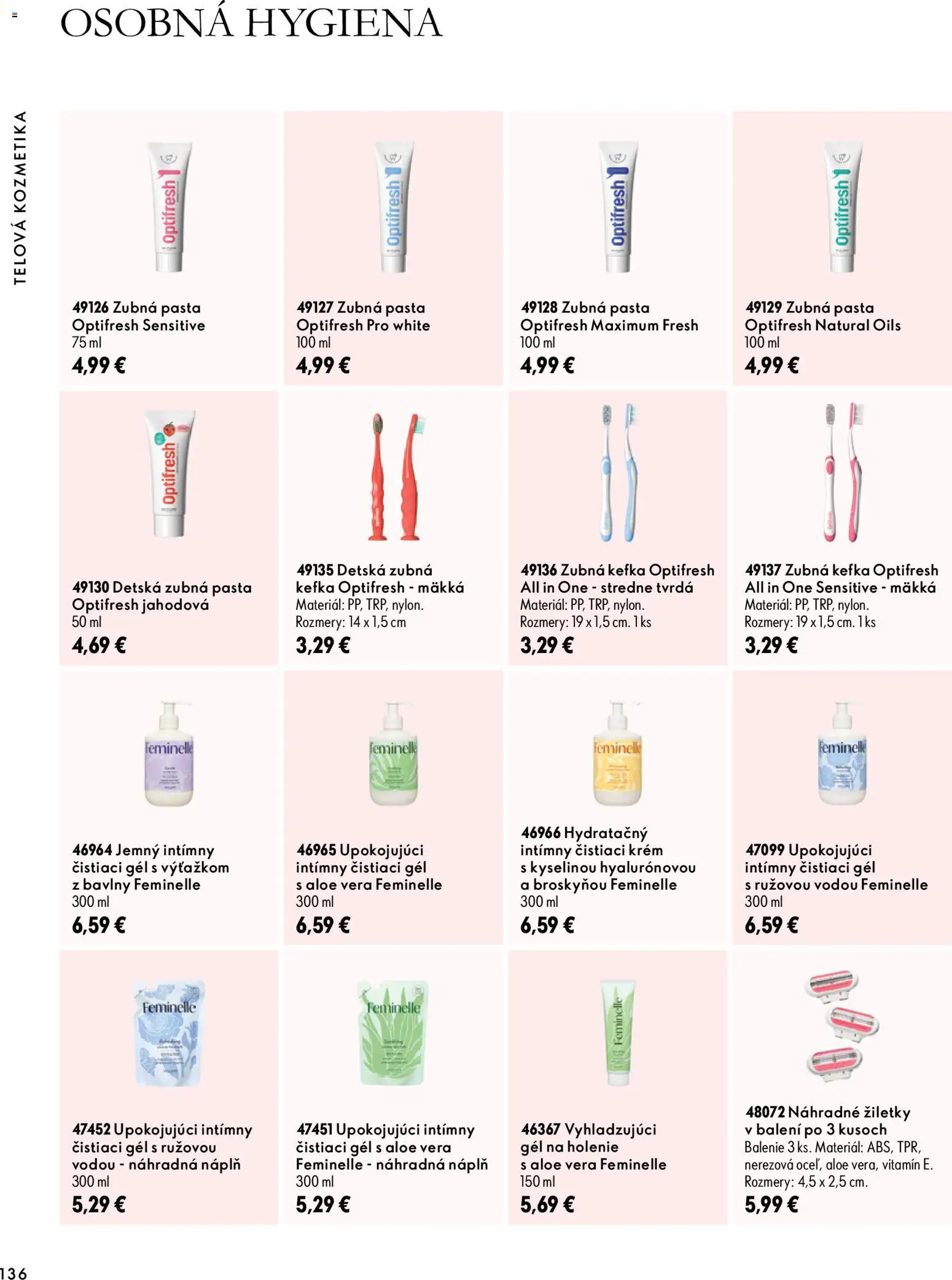 Náhľad Oriflame letáku platného od 30.09.2026 - Aloe Vera, Zubná pasta, Krém, Zubná kefka