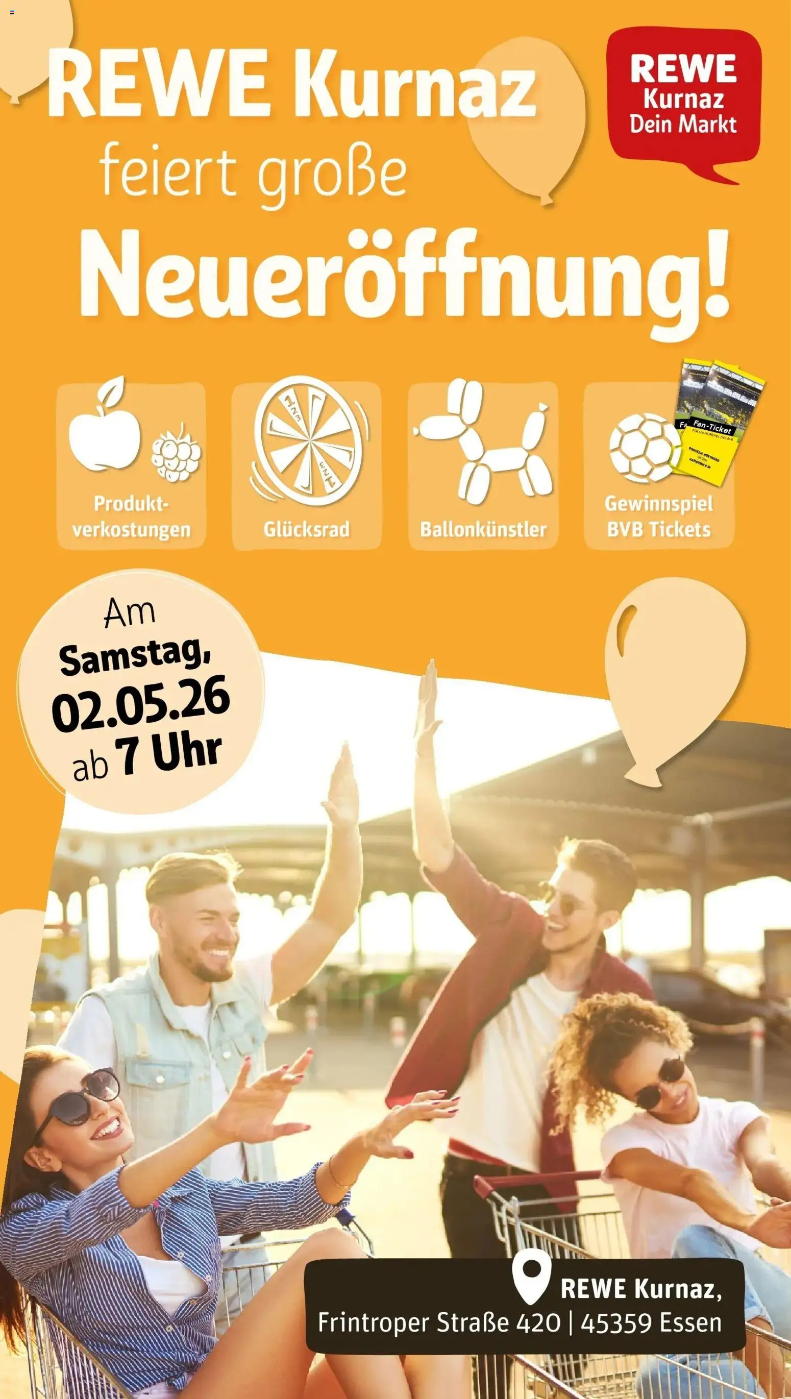 Vorschau von dem Prospekt des Geschäftes Rewe, gültig ab dem 27.04.2026