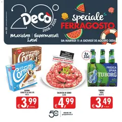 Anteprima dell'opuscolo Decò volantino Maxistore, Supermercati, Local Sicilia dal negozio Decò valido da 11/08/2026
