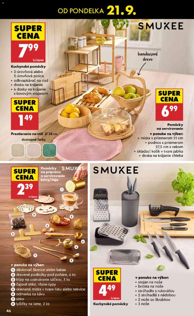 Nový Biedronka leták od 17.09.