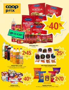 Forhåndsvis Coop Prix kundeavis fra butikk Coop Prix gyldig fra 25/05/2026