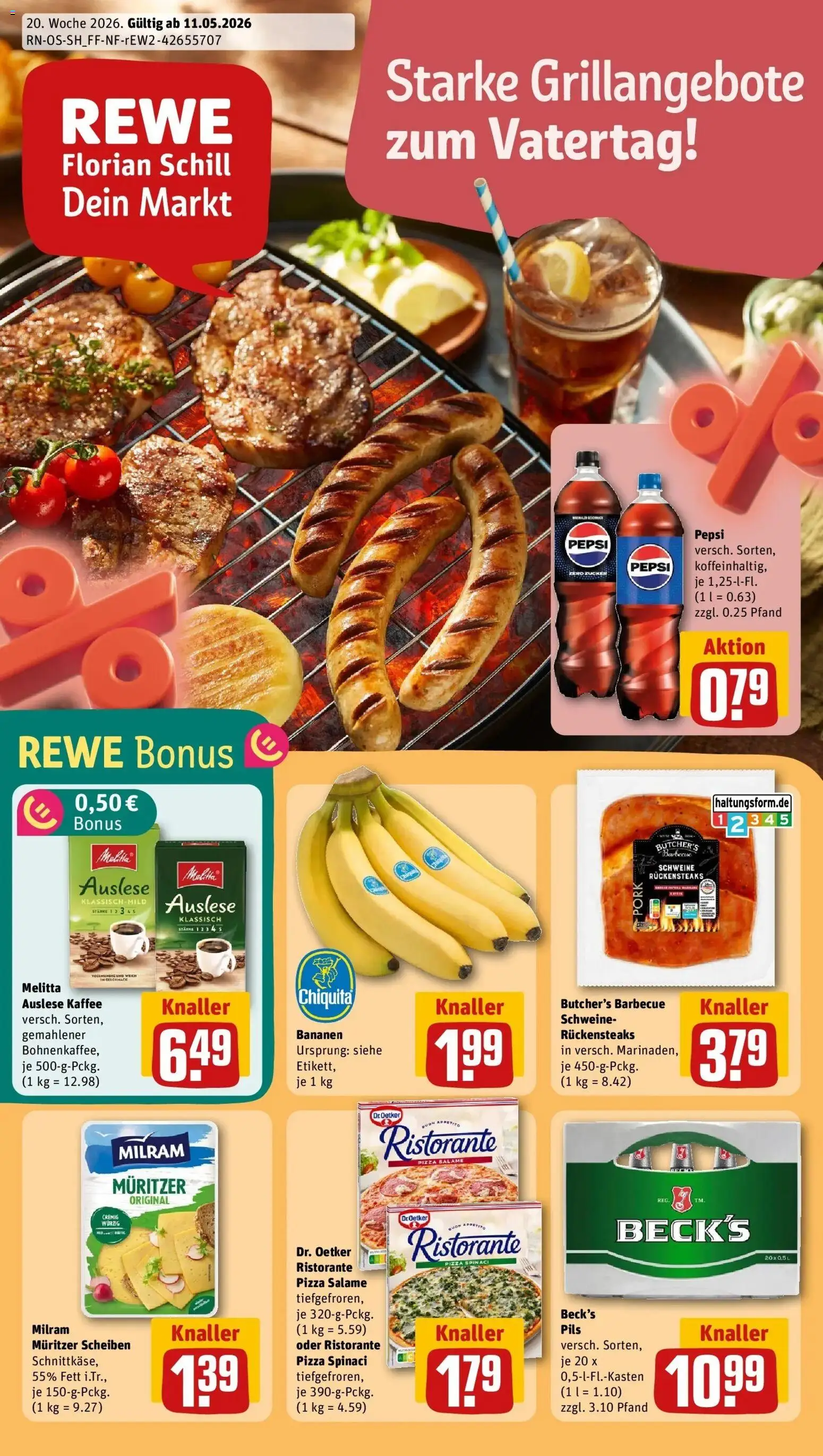 Vorschau von dem Prospekt des Geschäftes Rewe, gültig ab dem 10.05.2026