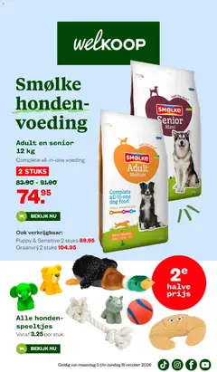 Voorbeeld van Welkoop folder van winkel Welkoop geldig vanaf 05-10-2026