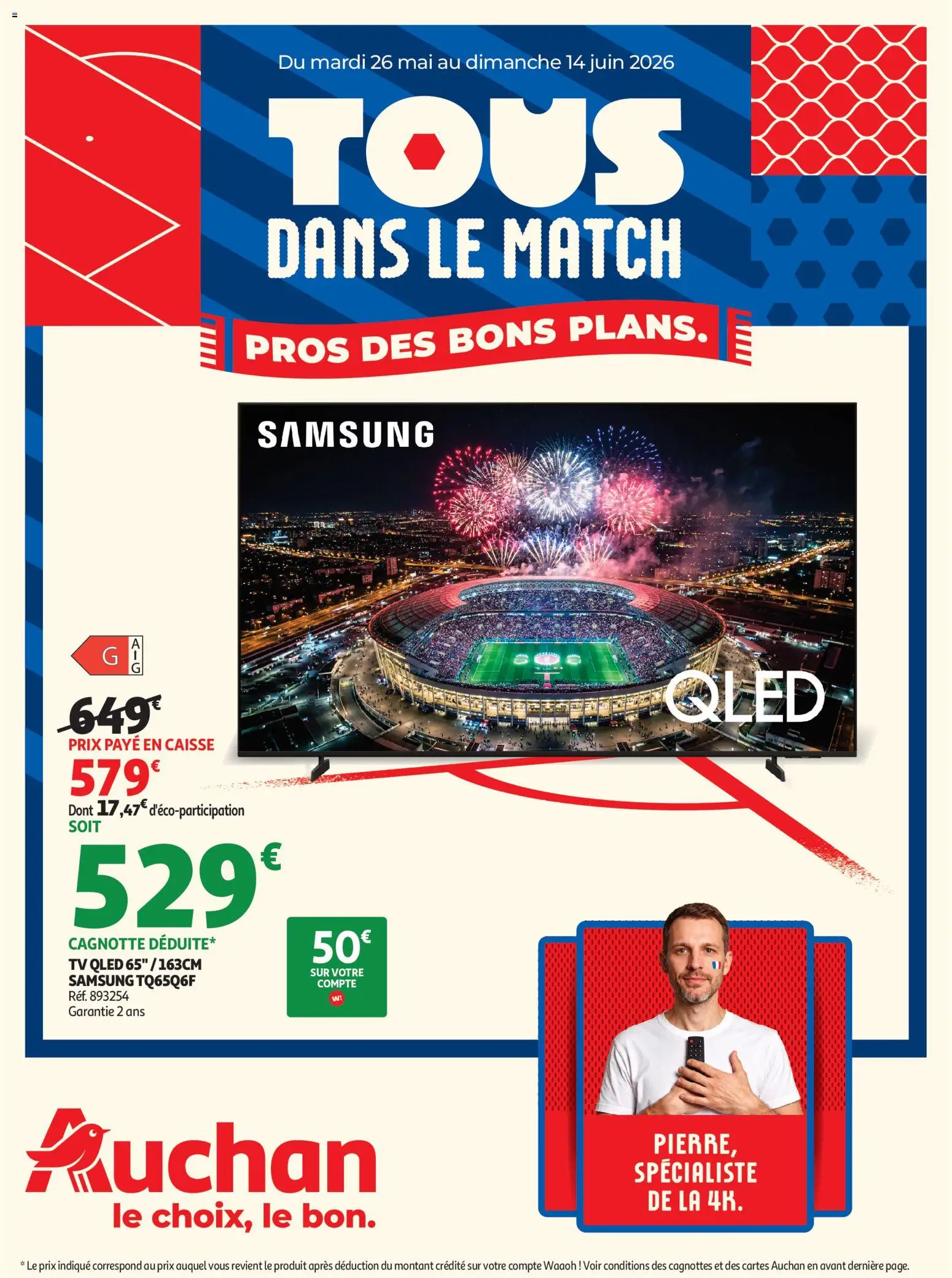 Prévisualisation de Auchan Téléviseurs & high-tech du magasin Auchan formulaire valide 26/05/2026