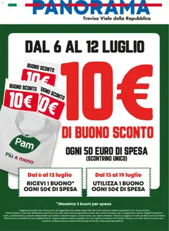 Anteprima dell'opuscolo Panorama volantino Sconto dal negozio Panorama valido da 06/07/2026