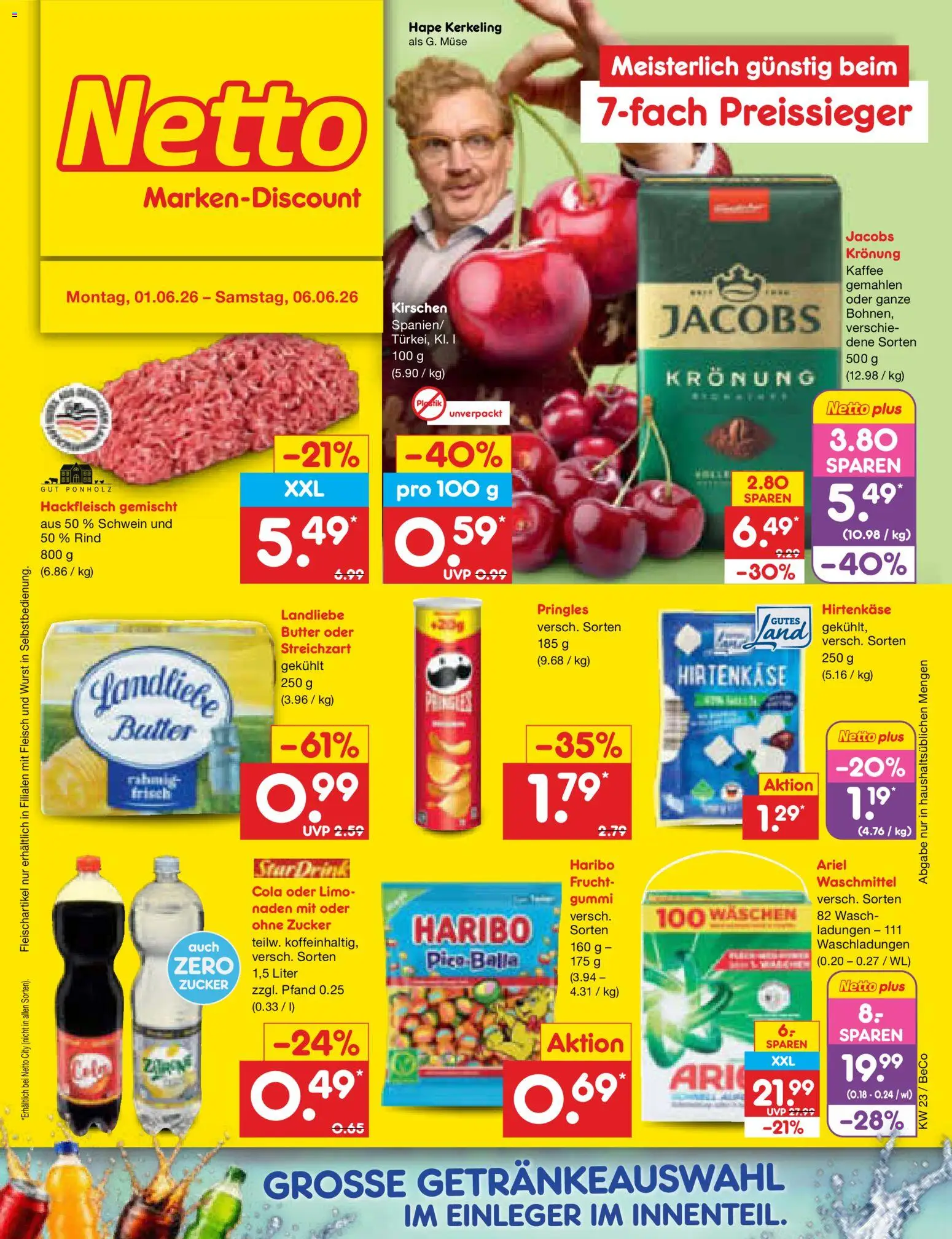 Vorschau von dem Prospekt des Geschäftes Netto Marken-Discount, gültig ab dem 01.06.2026