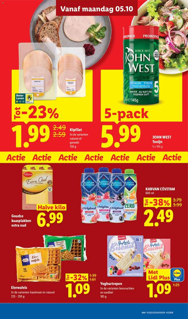 Nieuwe Lidl folder vanaf 05-10