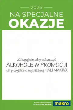 Pogląd gazetki "Makro gazetka - Uroczystości" ze sklepu Makro ważnej od 12.05.2026