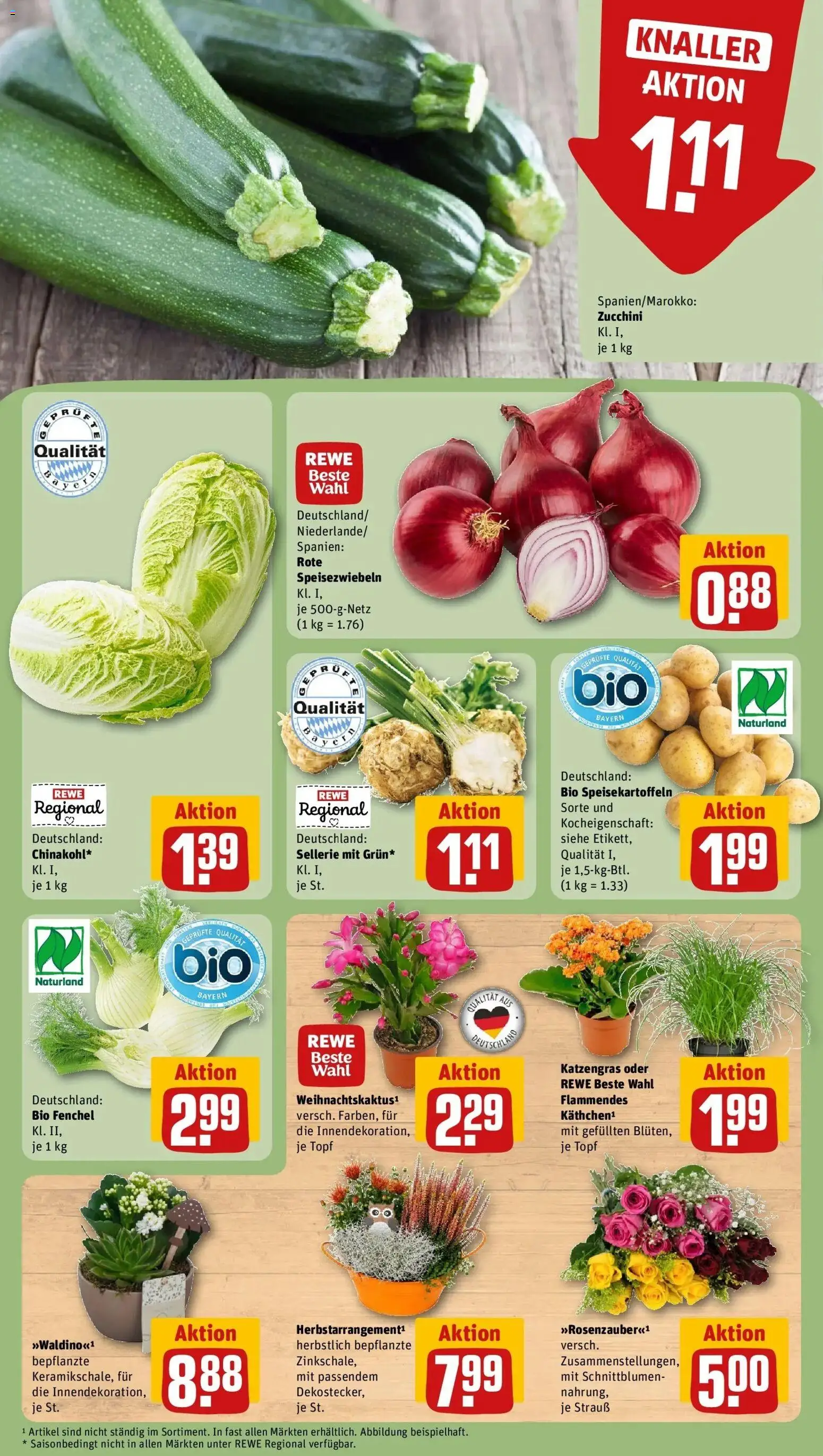Vorschau von dem Prospekt des Geschäftes Rewe, gültig ab dem 26.10.2026