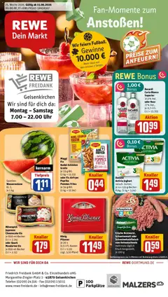 Vorschau von dem Prospekt des Geschäftes Rewe, gültig ab dem 14.06.2026