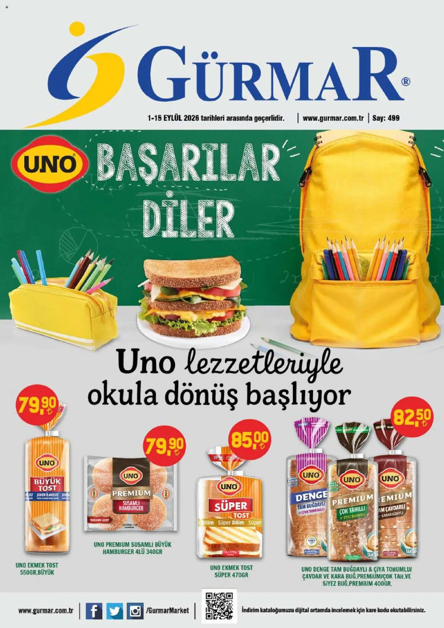 Gürmar Gürmar Katalog 01.09.2026 - Broşürünün önizlemesi