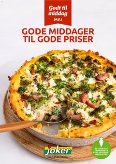 Forhåndsvis Joker Godt til middag fra butikk Joker gyldig fra 01/05/2026