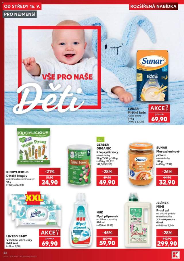 Nový Kaufland leták od 16.09.