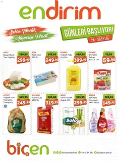 Biçen Market Biçen Market Katalog 24.09.2026 - Broşürünün önizlemesi