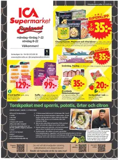 Förhandsgranska reklamblad Stockholm från butik ICA Supermarket gäller från 04/05/2026