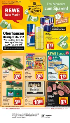 Vorschau von dem Prospekt des Geschäftes Rewe, gültig ab dem 29.06.2026