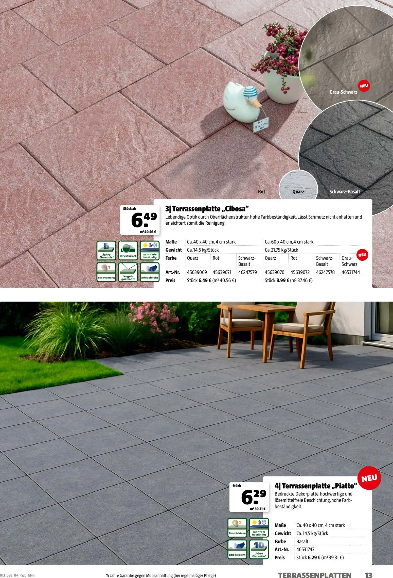 Vorschau von dem Prospekt des Geschäftes Hagebau, gültig ab dem 02.03.2026 - Gewicht
