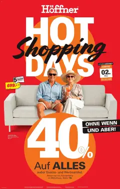 Vorschau von dem Prospekt des Geschäftes Höffner, gültig ab dem 22.04.2026
