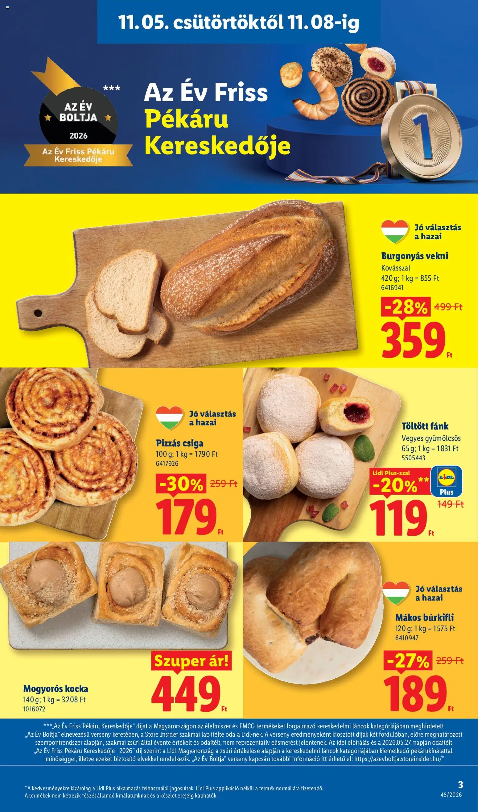 Lidl - Lidl akciós újság megtekintése, amely érvényes 2026.11.05.-től
