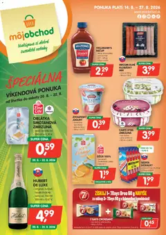 Náhľad Môj obchod letáku platného od 14.08.2026