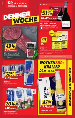 Vorschau des Merkblatts Denner aktionen vom Shop Denner gültig von 13.08.2026 bis 19.08.2026