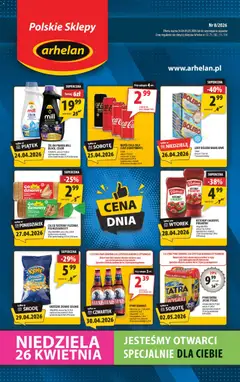 Pogląd gazetki "Arhelan gazetka" ze sklepu Arhelan ważnej od 24.04.2026