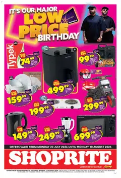 Preview of Shoprite flyer valid from 20/07/2026