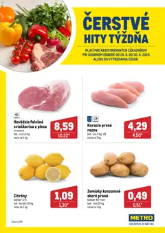 Náhľad Metro letáku platného od 24.08.2026
