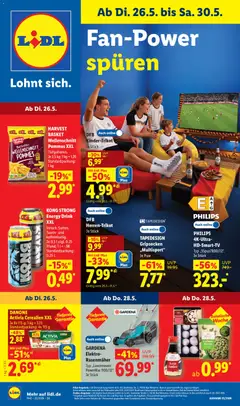 Vorschau von dem Prospekt des Geschäftes Lidl, gültig ab dem 26.05.2026