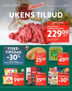 Forhåndsvis Jacobs kundeavis fra butikk Jacobs gyldig fra 05/10/2026