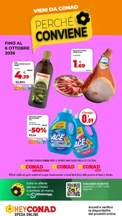 Anteprima dell'opuscolo Conad volantino City Lazio dal negozio Conad valido da 23/09/2026