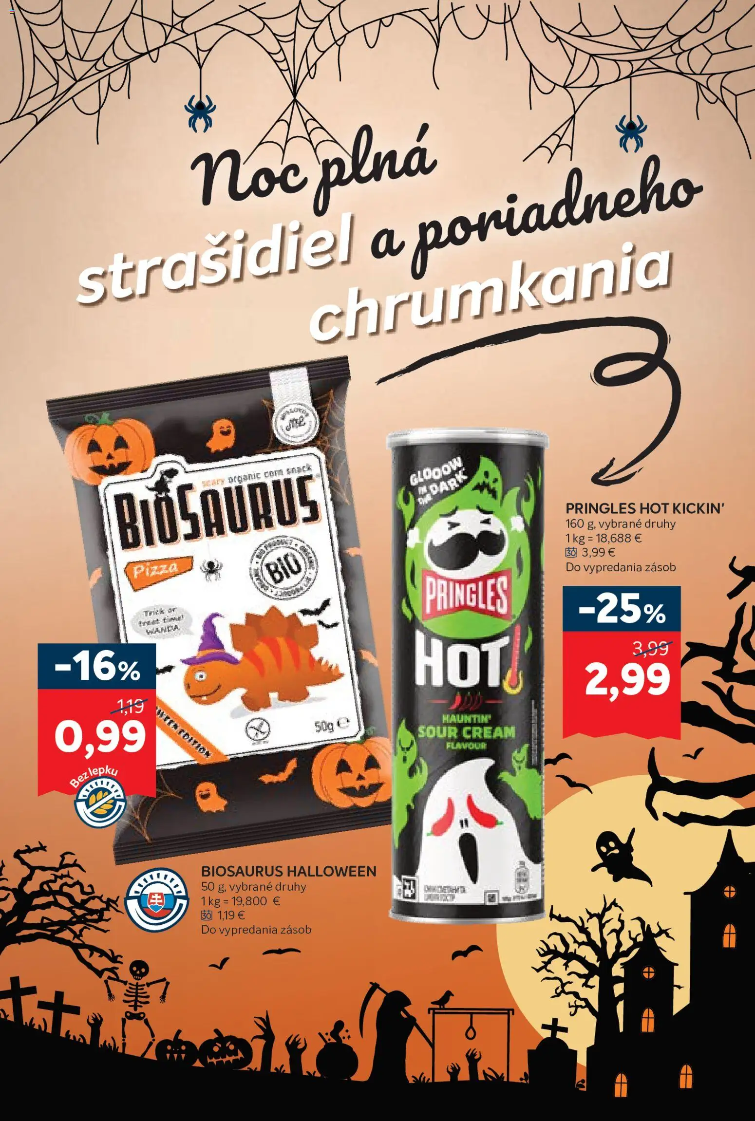 Náhľad Kraj letáku platného od 22.10.2026 - Pizza, Pringles