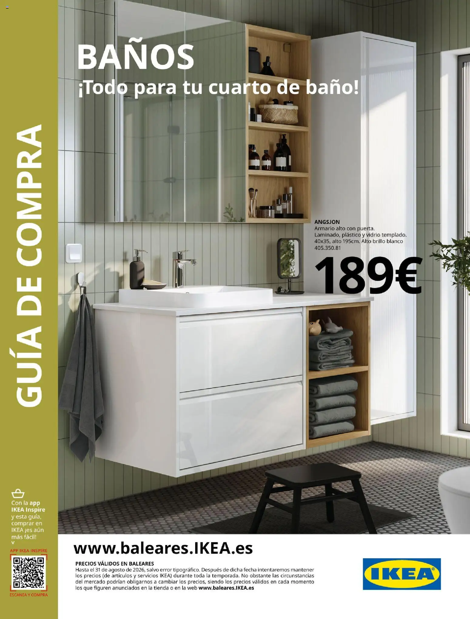 Vista previa del folleto de la tienda IKEA válido desde el 01/02/2026 - Baño, Armario