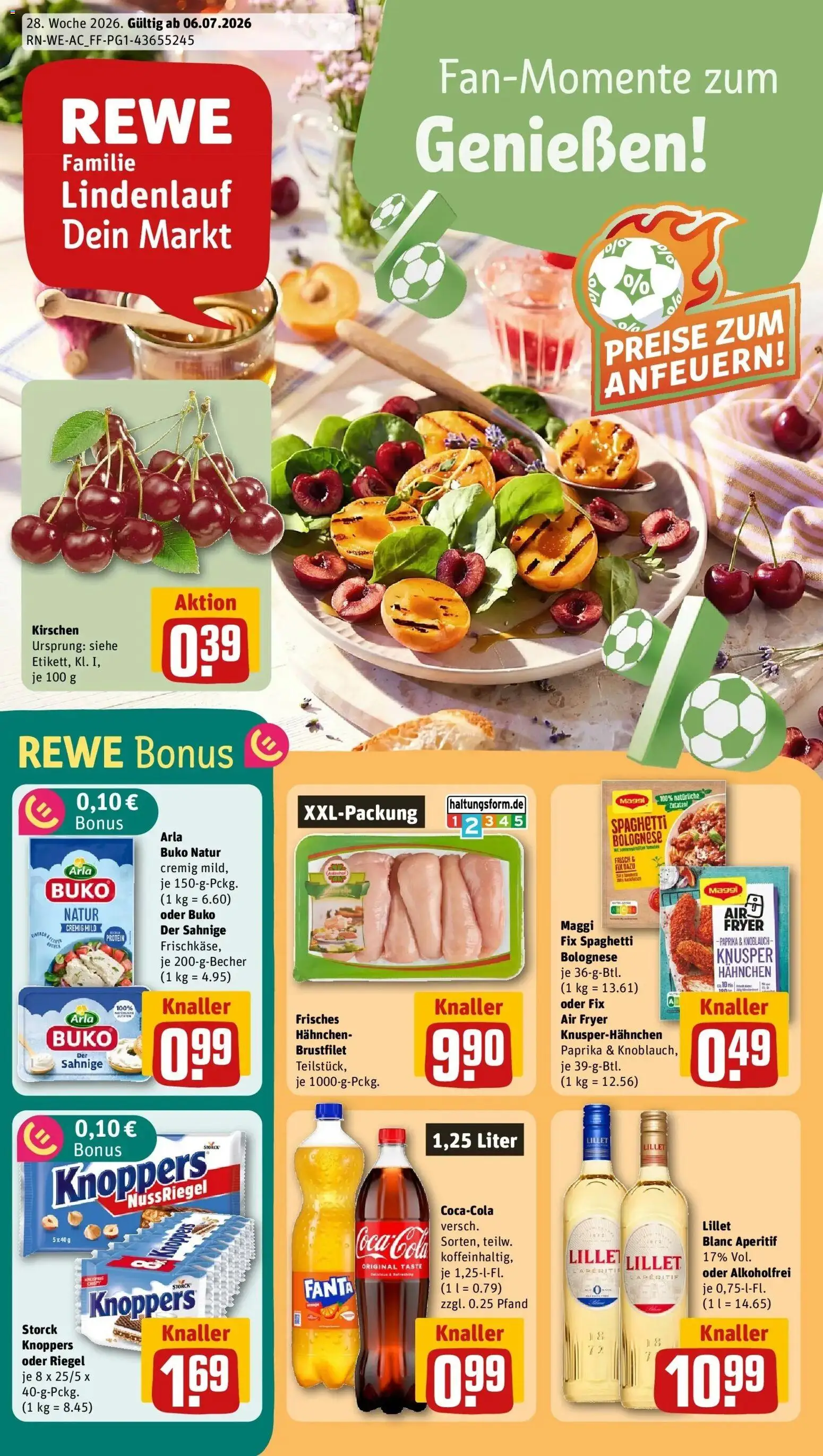 Vorschau von dem Prospekt des Geschäftes Rewe, gültig ab dem 05.07.2026