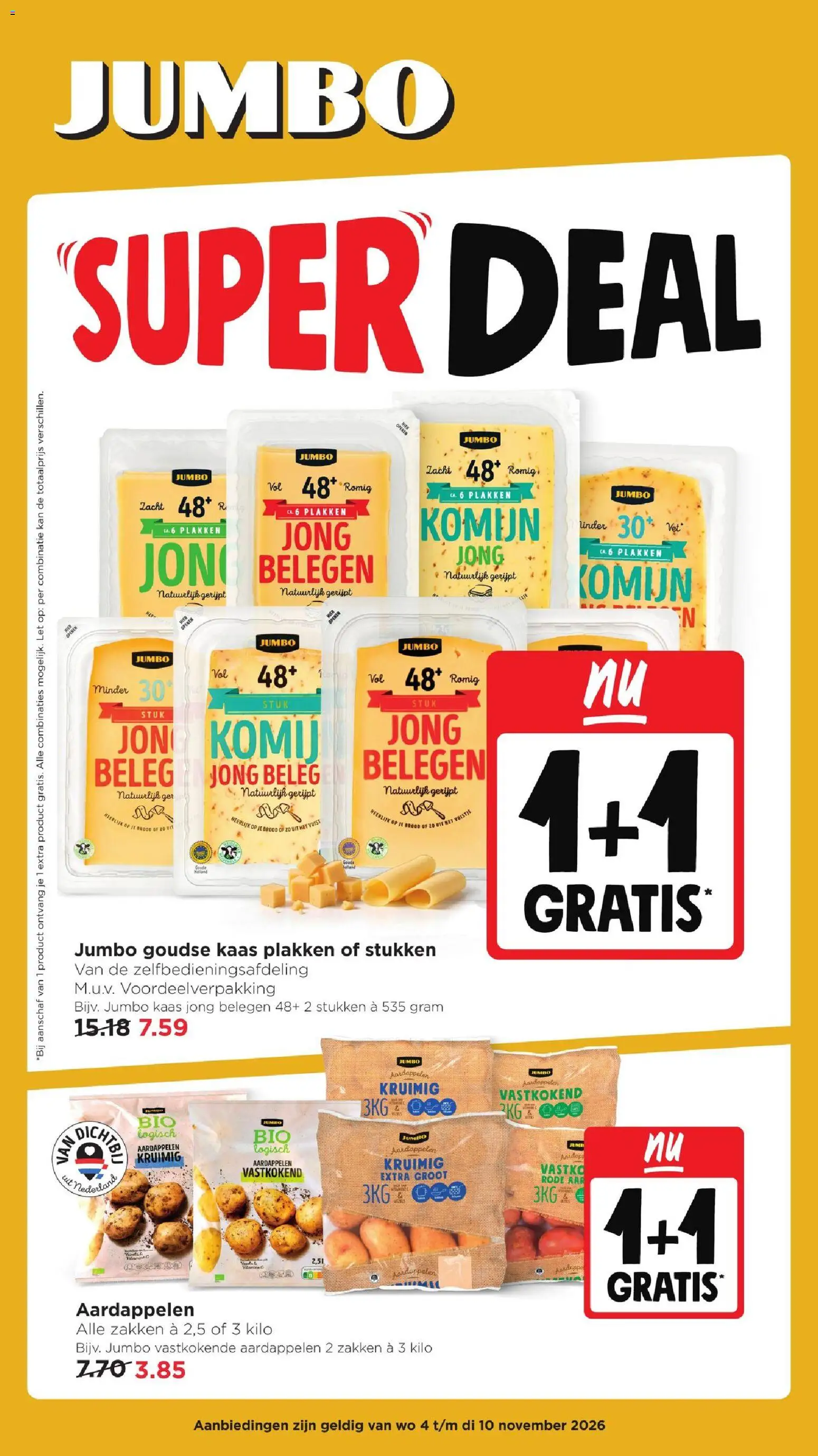 Voorbeeld van Jumbo folder van winkel Jumbo geldig vanaf 04-11-2026