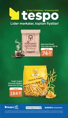 Tespo Tespo Katalog 29.06.2026 - Broşürünün önizlemesi