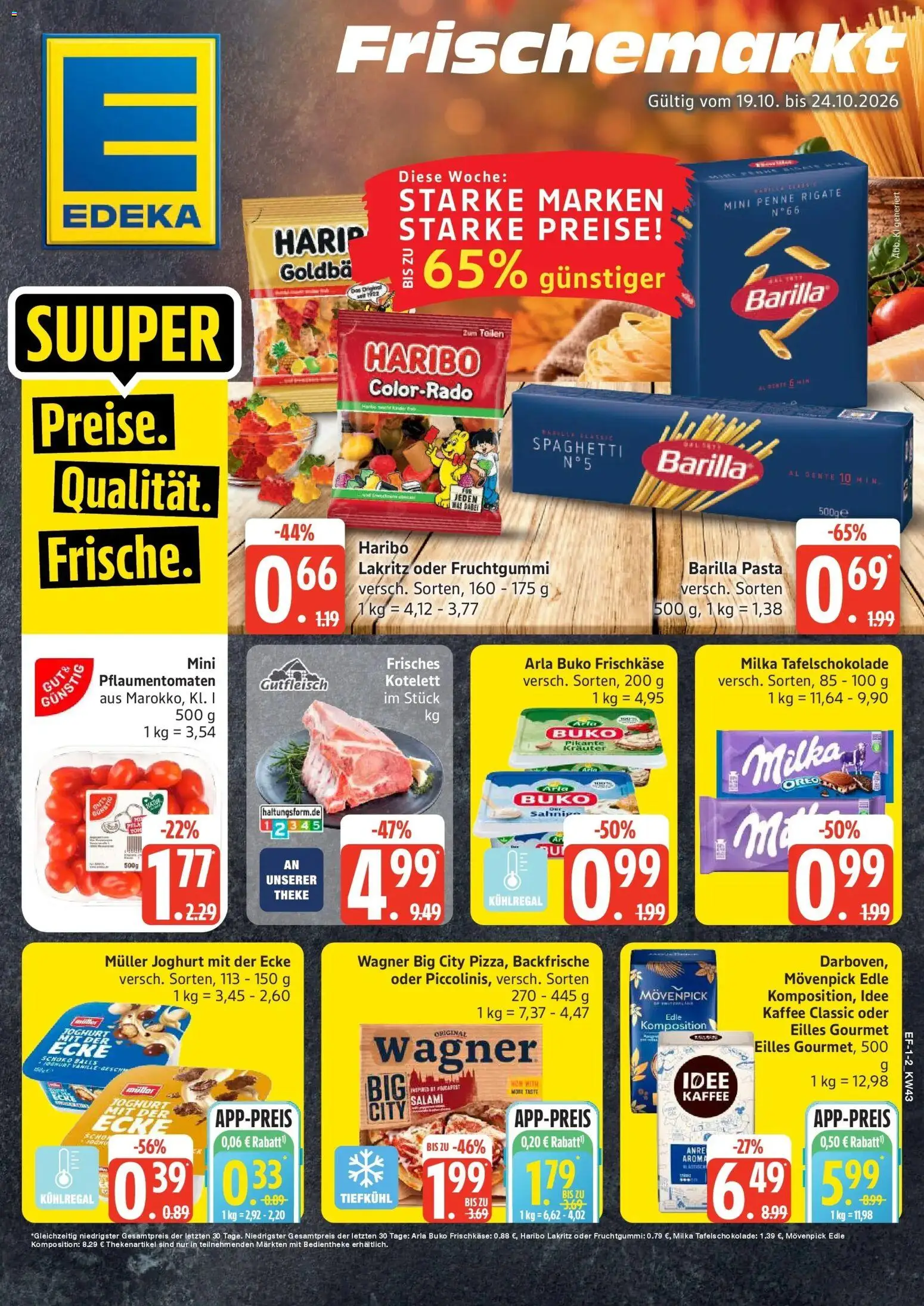 Vorschau von dem Prospekt des Geschäftes Edeka, gültig ab dem 19.10.2026